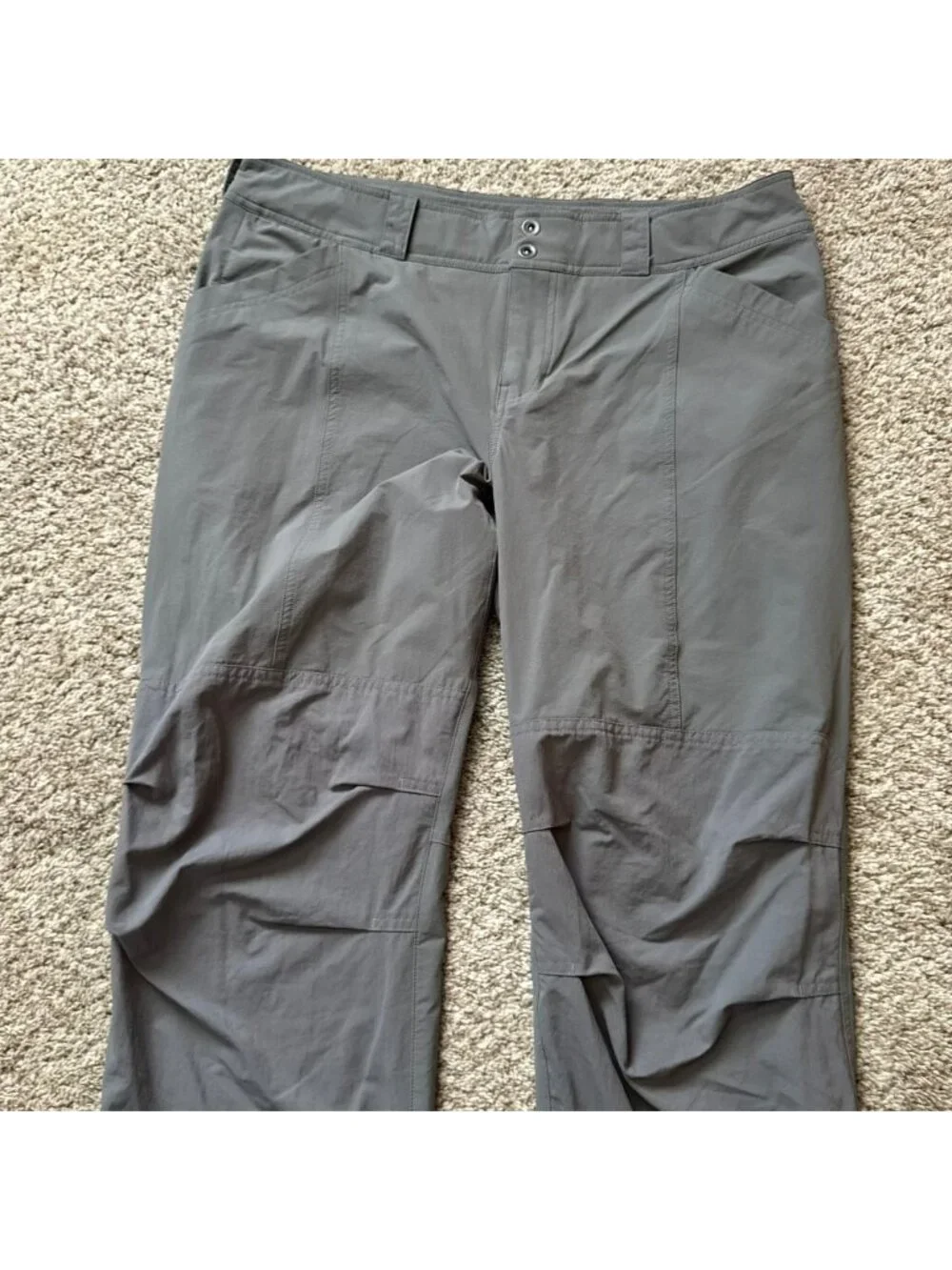 REI Co-op Hybrid Pants Women's Size 16 Screeline Gray- Petite Ret $80